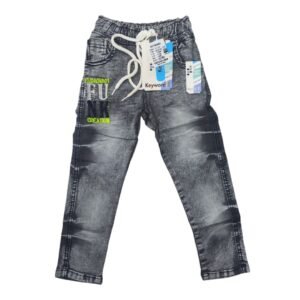 Boys : Jeans ( P 08 ) ( Color : Faded Grey ) ( Size : 30 ) ( 8 - 9 Years )