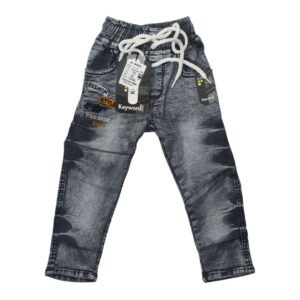 Boys : Jeans ( P 08 ) ( Color : Faded grey denim ) ( Size : 30 ) ( 8 - 9 Years )