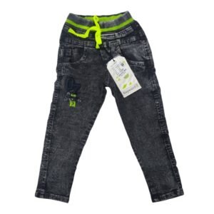 Boys : Jeans ( P 07 ) ( Color : Light Faded Black ) ( Size : 28 ) ( 6 - 7 Years )