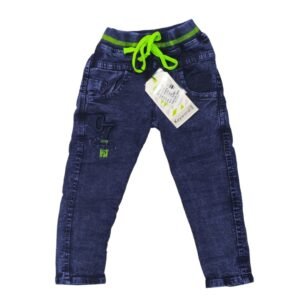 Boys : Jeans ( P 08 ) ( Color : Dark Blue ) ( Size : 30 ) ( 8 - 9 Years )