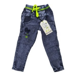 Boys : Jeans ( P 07 ) ( Color : Greyish Blue ) ( Size : 28 ) ( 6 - 7 Years )