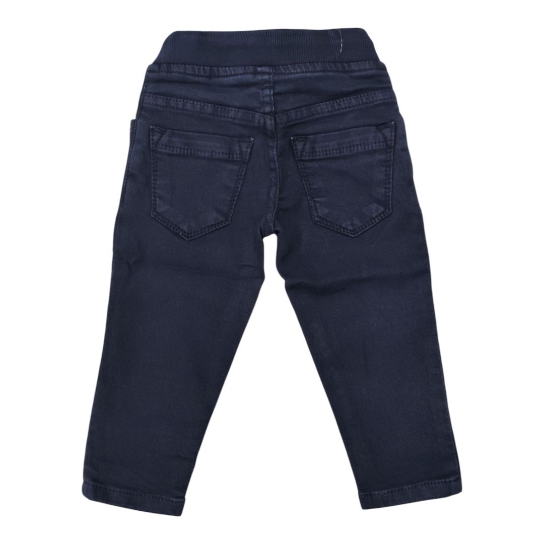 Boys : Jeans ( P 02 ) ( Color : Dark Blue ) ( Size : 18 ) ( 12 - 18 Month ) - Image 2